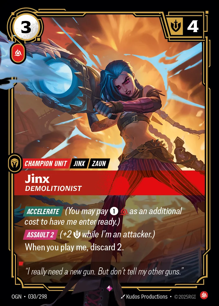 Jinx, Demolitionist
