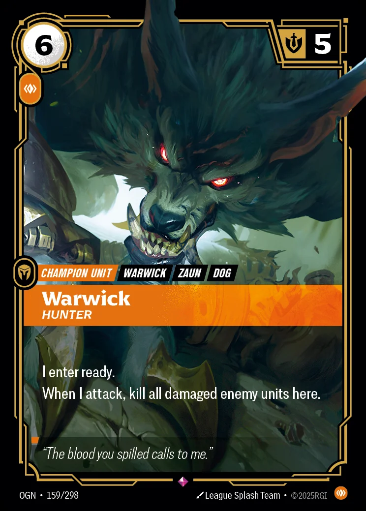 Warwick, Hunter