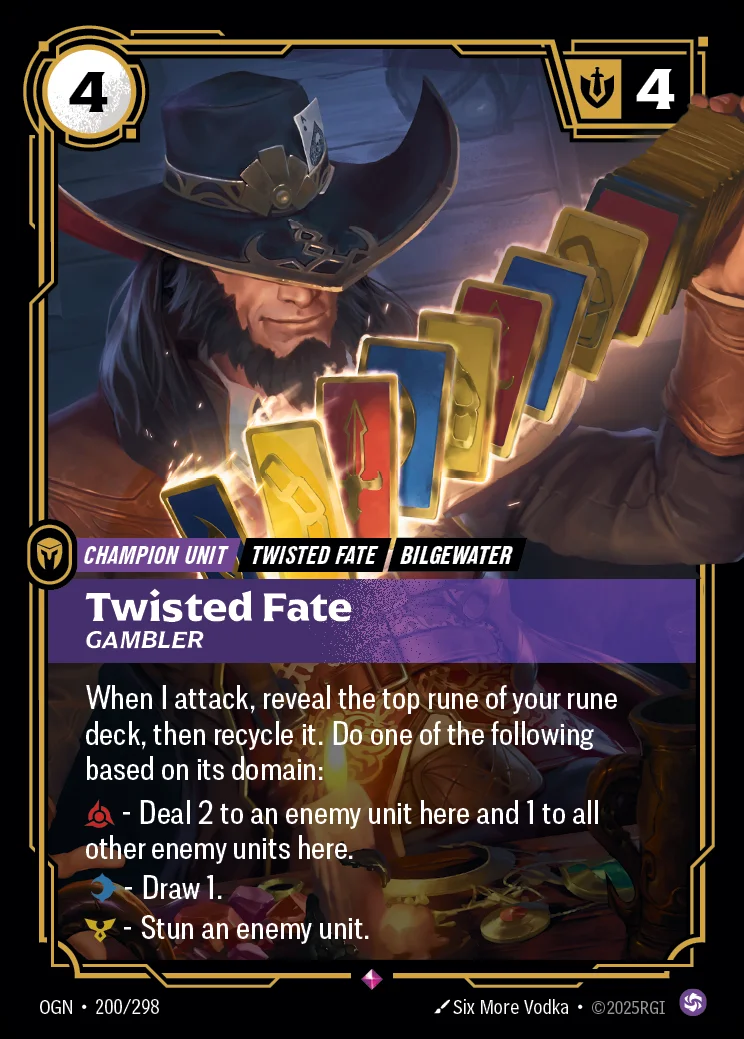 Twisted Fate, Gambler