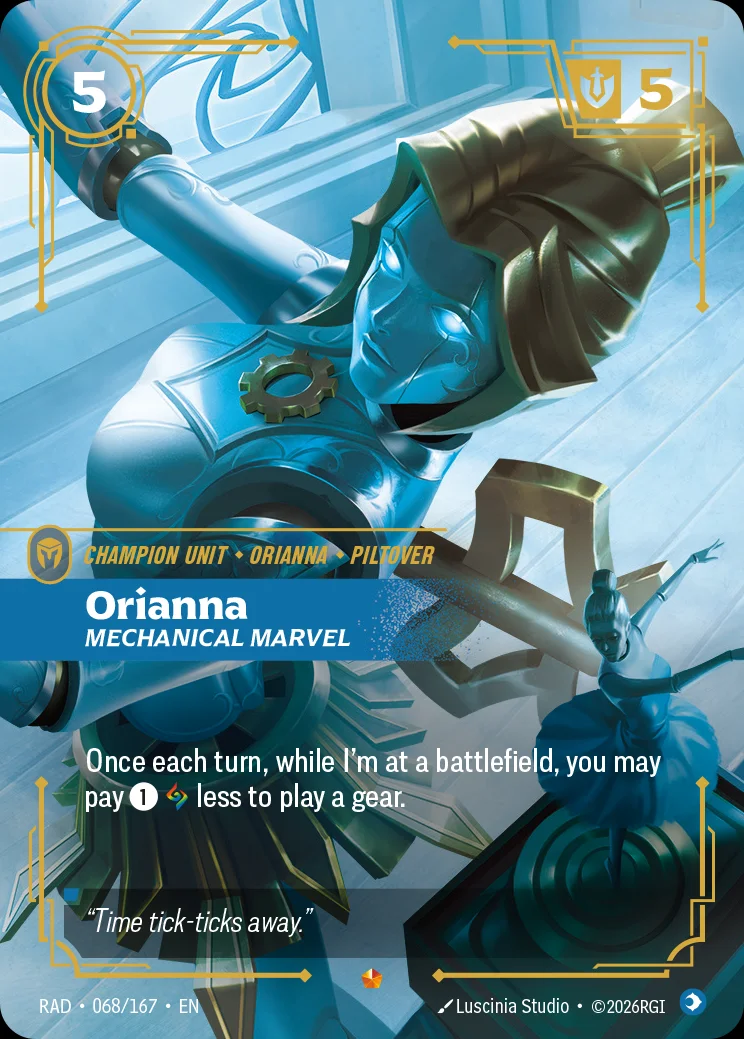 Orianna, Mechanical Marvel