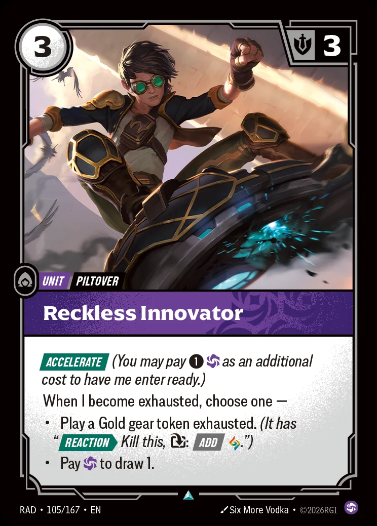 Reckless Innovator