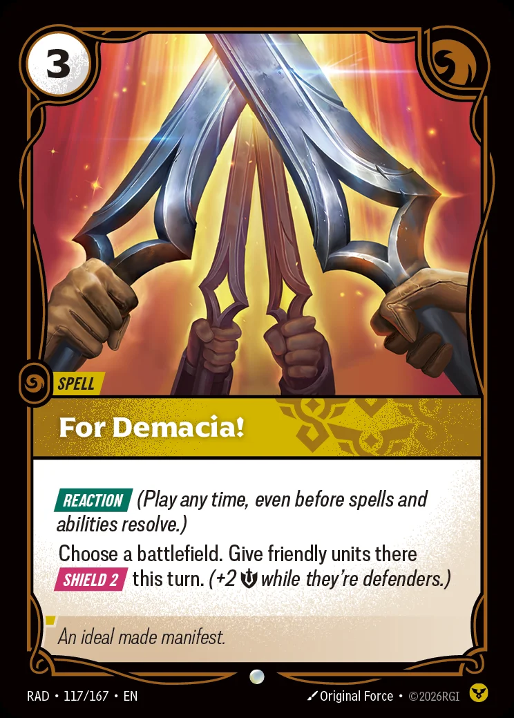 For Demacia!