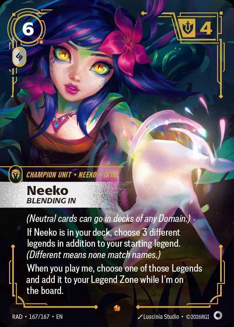 Neeko, Blending In