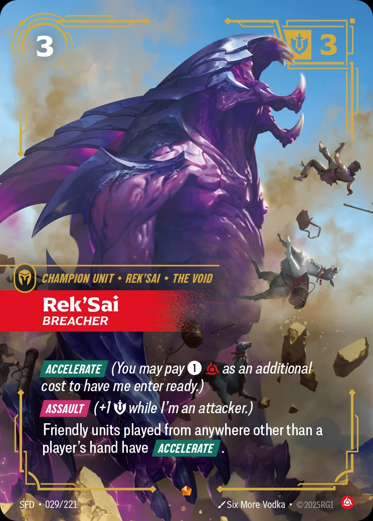Rek'Sai, Breacher