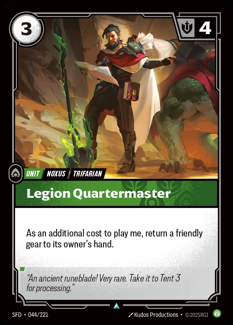 Legion Quartermaster