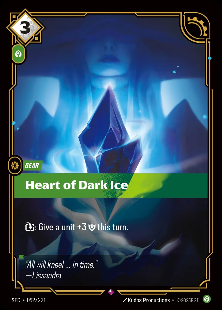 Heart of Dark Ice