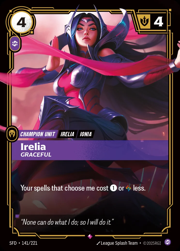 Irelia, Graceful