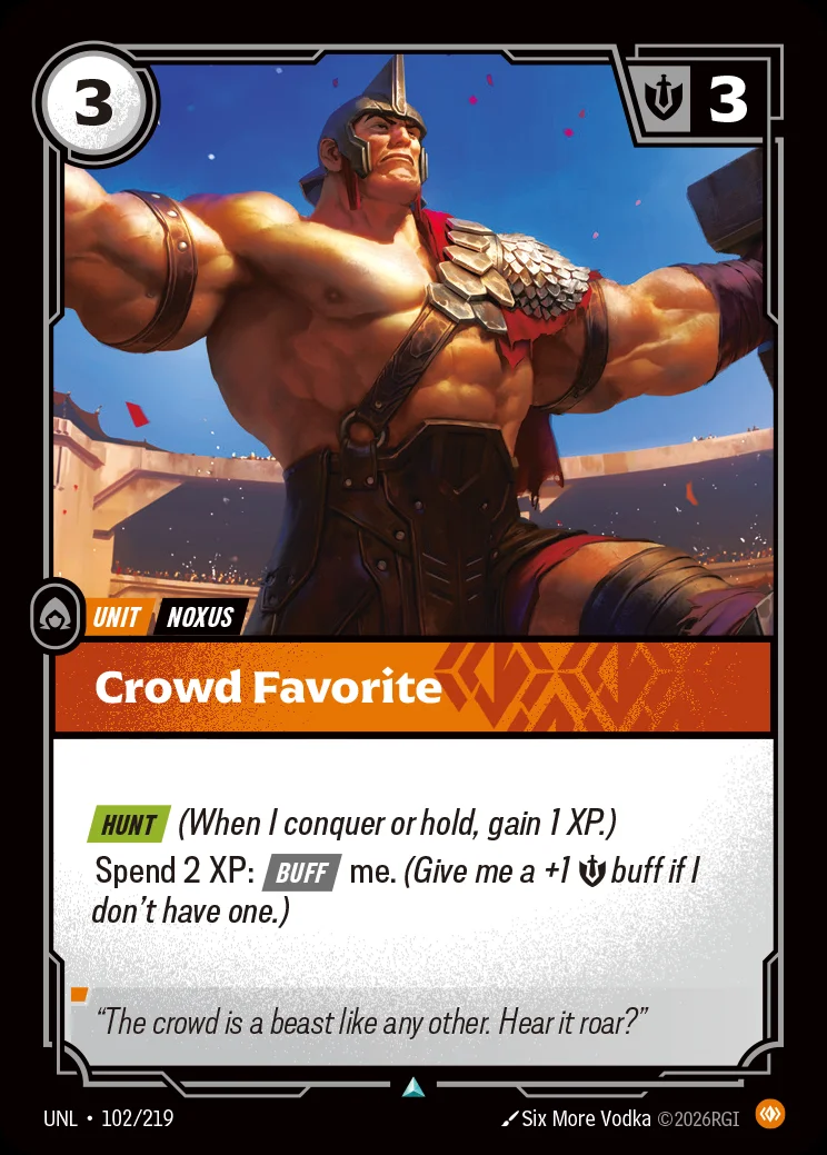 Crowd Favorite