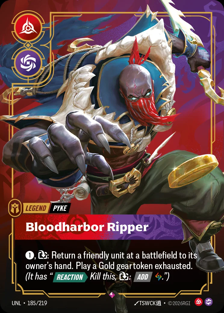 Pyke, Bloodharbor Ripper
