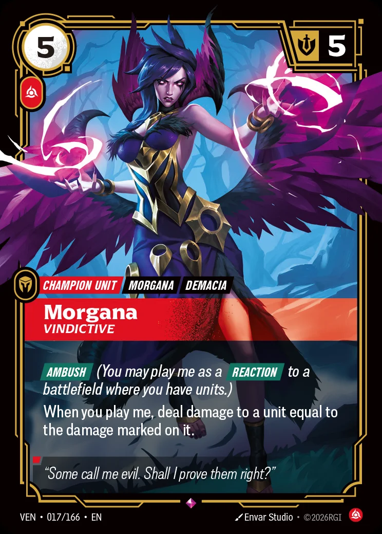 Morgana, Vindictive