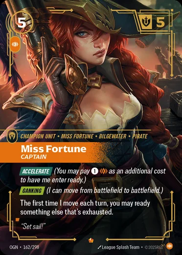 Miss Fortune, Captain