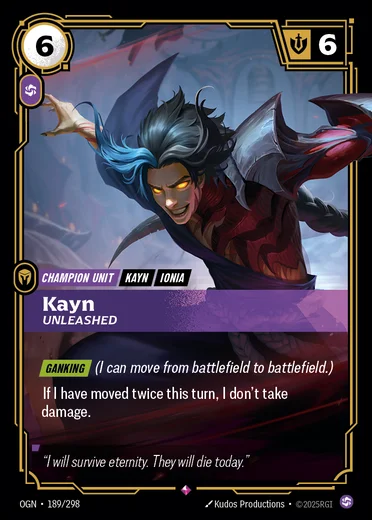 Kayn, Unleashed