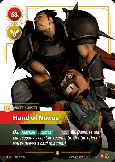 Darius, Hand of Noxus