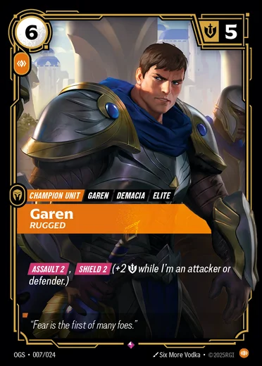 Garen, Rugged