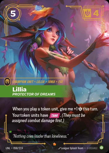 Lillia, Protector of Dreams