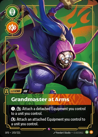 Jax, Grandmaster at Arms