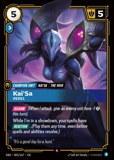 Kai'Sa, Rebel