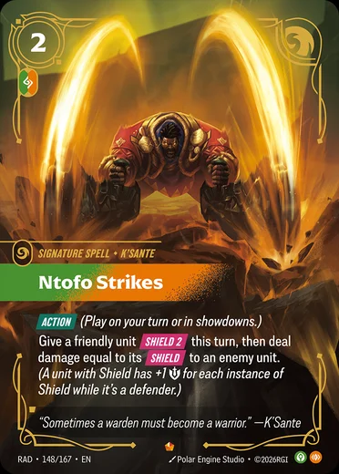 Ntofo Strikes