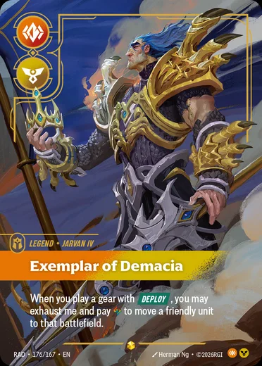 Jarvan IV, Exemplar of Demacia