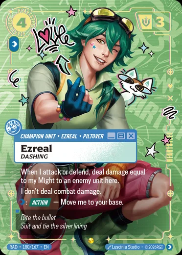 Ezreal, Dashing
