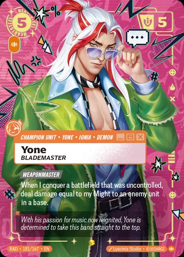Yone, Blademaster