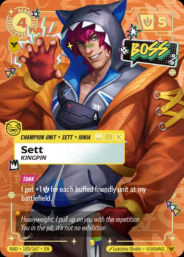 Sett, Kingpin