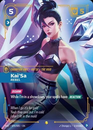 Kai'Sa, Rebel