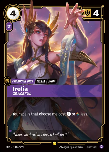 Irelia, Graceful