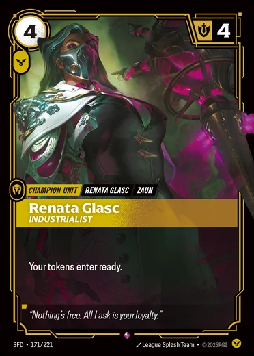 Renata Glasc, Industrialist
