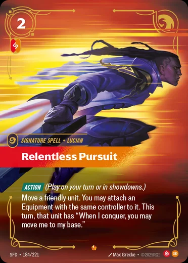 Relentless Pursuit