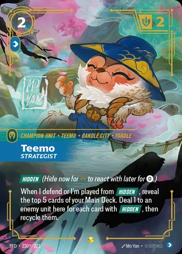 Teemo, Strategist