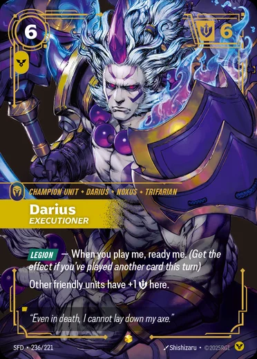 Darius, Executioner