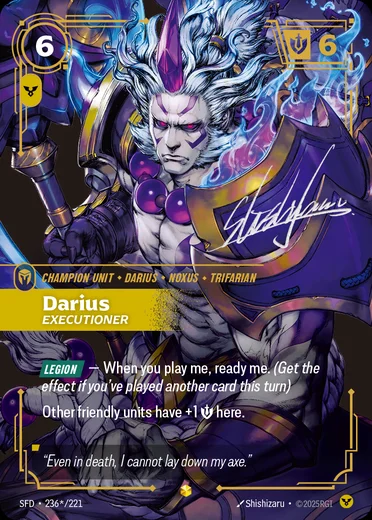 Darius, Executioner