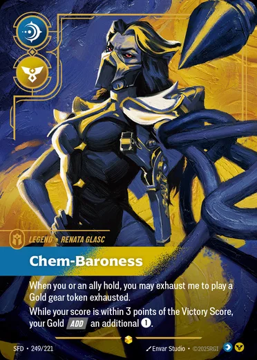 Renata Glasc, Chem-Baroness