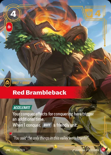 Red Brambleback