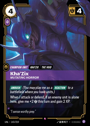 Kha'Zix, Mutating Horror