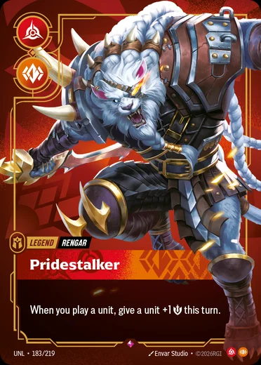 Rengar, Pridestalker