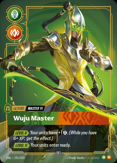 Master Yi, Wuju Master