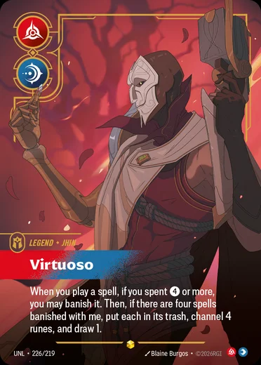 Jhin, Virtuoso