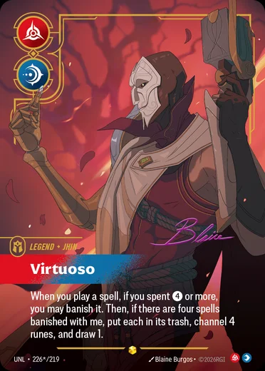 Jhin, Virtuoso