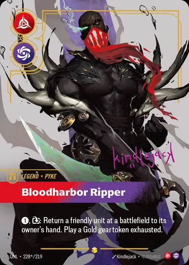 Pyke, Bloodharbor Ripper