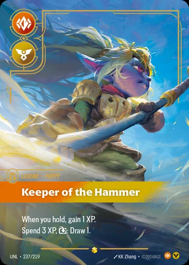 Poppy, Keeper of the Hammer