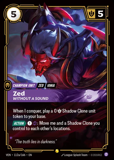 Zed, Without a Sound