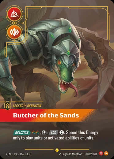 Renekton, Butcher of the Sands